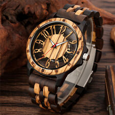 Relógio de pulso masculino de luxo de madeira quartzo completo mostrador oco exclusivo presentes comprar usado Relógio de pulso masculino de luxo de madeira quartzo completo mostrador oco exclusivo presentes comprar usado  Enviando para Brazil