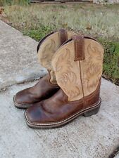 Justin leather western for sale  Bristow