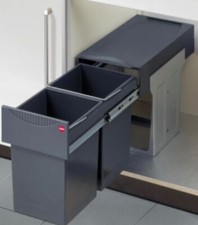 Müllsorter hailo 2x15l gebraucht kaufen  München