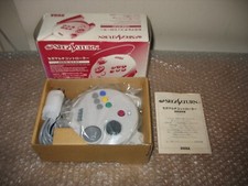 NEW OFFICIAL JOYPAD 3D CONTROLLER 6 BUTTONS HSS-0137 SEGA SATURN IMPORT! comprar usado  Enviando para Brazil