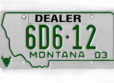 Placa MONTANA 2003 "6D6-12" ******VENDEDOR***, usado comprar usado  Enviando para Brazil