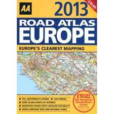 Europe Road Atlas Map 2012 Latest Edition, segunda mano  Embacar hacia Argentina