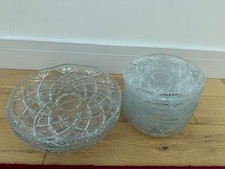 Piece crystal glass for sale  MILTON KEYNES