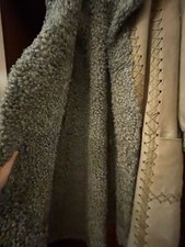 Montone beige donna usato  Verona