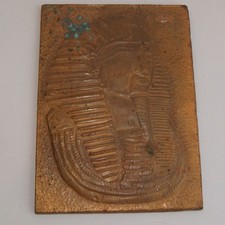Vintage embossed brass for sale  LINCOLN
