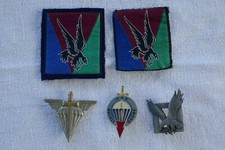 Paratrooper commandos badges d'occasion  Expédié en Belgium