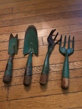 Vintage primative green for sale  Maplewood