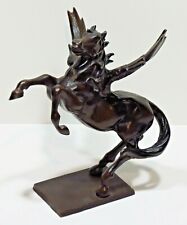 Bronzed steel winged for sale  Newburgh