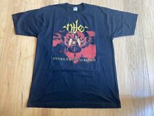 Camisa oficial vintage nova sem etiquetas Nile Annihilation of the Wicked 2006 Tour tamanho XL Cygnus comprar usado  Enviando para Brazil