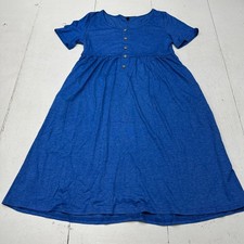 Usado, Vestido Maxi Sol Feminino Azul Royal Manga Curta Gola Redonda 1/4 Botão Tamanho M NOVO comprar usado Usado, Vestido Maxi Sol Feminino Azul Royal Manga Curta Gola Redonda 1/4 Botão Tamanho M NOVO comprar usado  Enviando para Brazil