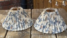 Pair vintage pleated for sale  STOURBRIDGE