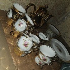 Edelporzellan gold karat gebraucht kaufen  Weida