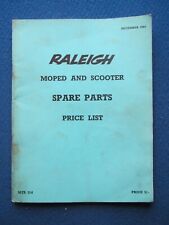 Raleigh moped scooter for sale  NOTTINGHAM