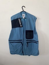 Adidas gilet blue for sale  LOUGHBOROUGH