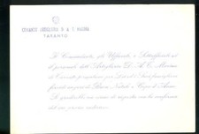 300301 biglietto intestato usato  Napoli