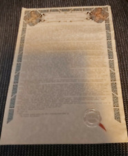 Surname history parchment for sale  BLYTH