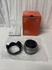 Sony sel35f18 35mm for sale  Salem