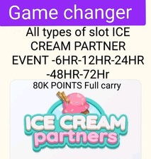 ALL TYPES OF ICE CREAM PARTNER EVENT SLOT AVAILABLE ( Mono_poly Go Stickers)🚚 na sprzedaż  Wysyłka do Poland