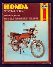 Honda cb100n haynes for sale  High Peak
