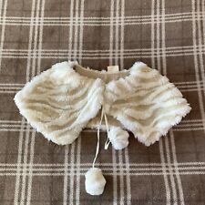 Ivory fur shrug for sale  TRURO