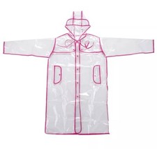 Transparent vinyl raincoat for sale  Cambria Heights