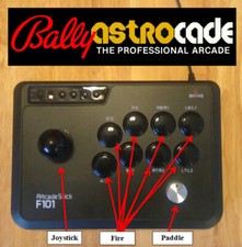 Mayflash Arcade Joystick Controle Modificado Bally Astrocade Mod Profissional, usado comprar usado  Enviando para Brazil