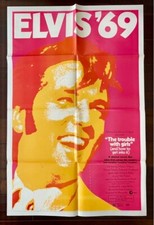 POSTER DE FILME ELVIS PRESLEY - 1969 PROBLEMAS COM GAROTAS uma folha comprar usado  Enviando para Brazil
