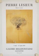 Affiche pierre lesieur d'occasion  La Courtine