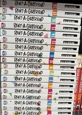 Manga Rent a Girlfriend, Kodansha Vol. 1-19, Miyajima Renji, Kanojo Okarishimasu na sprzedaż  PL