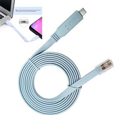 6FT Usb Tipo C Para Equipamentos De Rede RJ45 Cabo De Console Para Roteadores Cisco Ftdi comprar usado  Enviando para Brazil