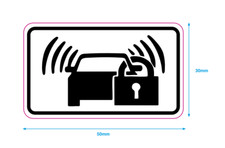 Car alarm window for sale  EMSWORTH
