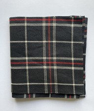 Usado, Material de reparo Barbour Tartan (padrão marinho/vermelho) 12 X 25cm comprar usado  Enviando para Brazil
