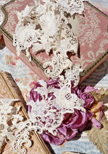 Antique application lace d'occasion  Expédié en Belgium