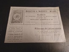 Milano magazzini marchesi usato  Ancona