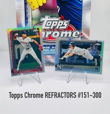 Refractores cromados Topps 2025 #151-300 - Completa tu conjunto - ¡Tú eliges! 🔥 segunda mano  Embacar hacia Mexico