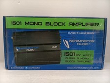 Usado, INCRIMINATOR AUDIO I501 500W RMS SUBWOOFERS MONOBLOCO ALTO-FALANTES AMPLIFICADOR DE BAIXO comprar usado Usado, INCRIMINATOR AUDIO I501 500W RMS SUBWOOFERS MONOBLOCO ALTO-FALANTES AMPLIFICADOR DE BAIXO comprar usado  Enviando para Brazil