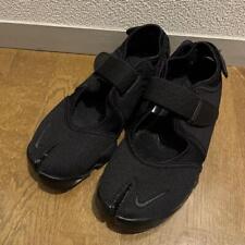 Hombres 8.0 EE. UU. Descontinuado Muy Buen Estado Artículo Nike Air Rift Todo Negro Hombres Zapatilla Original LT segunda mano  Embacar hacia Argentina