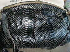 Borsa pitone vintage usato  Palermo
