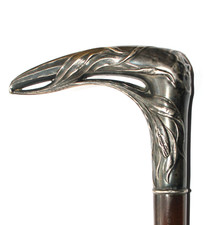 Canne pommeau argent d'occasion  Hagondange