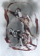 Phantoms peinture acrylique d'occasion  Paris XVIII