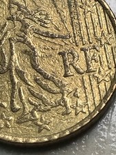 Piece centimes fautée d'occasion  Mézin