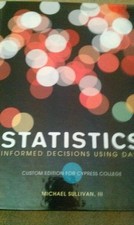 Statistics informed decisions for sale  USA