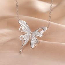 Women butterfly pendant for sale  Birmingham