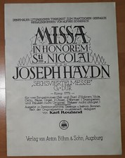 Joseph haydn missa gebraucht kaufen  Geltendorf