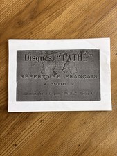 Disques pathé 1906 d'occasion  Les Pennes-Mirabeau