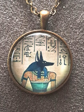 Halskette anubis necklace gebraucht kaufen  Trier