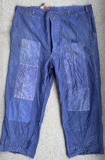 Ancien pantalon bleu d'occasion  Aire-sur-la-Lys