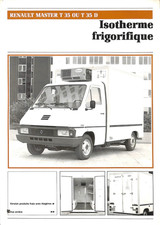 Renault master isotherme d'occasion  Les Bordes