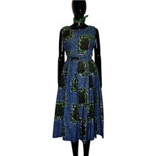 Blue green ankara for sale  Atlanta