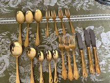 Vintage karat cutlery for sale  SUTTON